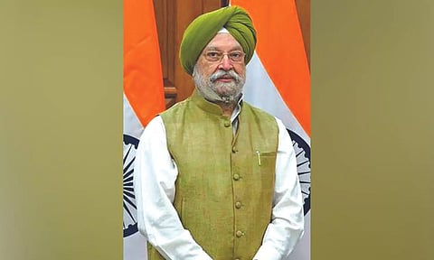 Union Minister Hardeep Singh Puri&nbsp;