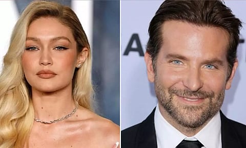 Gigi Hadid and Bradley Cooper (Image source: Twitter)