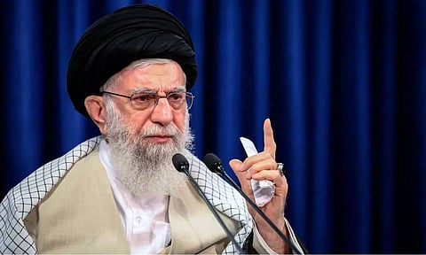 Iran's Supreme leader Ayatollah Seyyed Ali Khamenei (AP)