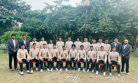 Indian Men's sub-junior hockey team. (Hockey India)