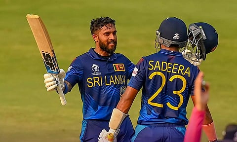 Kusal Mendis and Sadeera Samarawickrama&nbsp;
