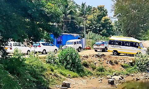 ED searches two sand quarries in Karur