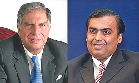 Ratan Tata, Mukesh Ambani&nbsp;