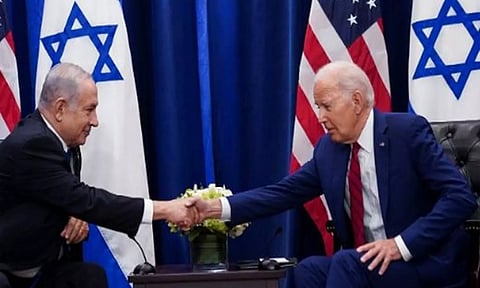 Israeli PM Benjamin Netanyahu and US President Joe Biden (Photo: Reuters)