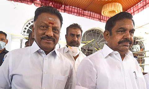 &nbsp;O Panneerselvam; Edappadi K Palaniswami