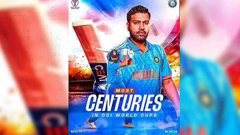 Indian skipper Rohit Sharma