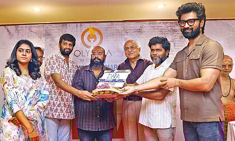 During the launch of the film