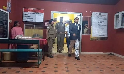 Judicial Magistrate V at the Alandurai police station