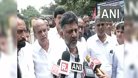 Karnataka Deputy Chief Minister DK Shivakumar (Photo/ANI)