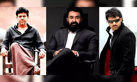 Shiva Rajkumar; Mohanlal; Prabhas (IANS)