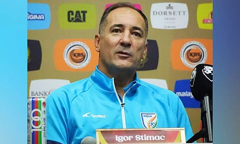 India head coach Igor Stimac