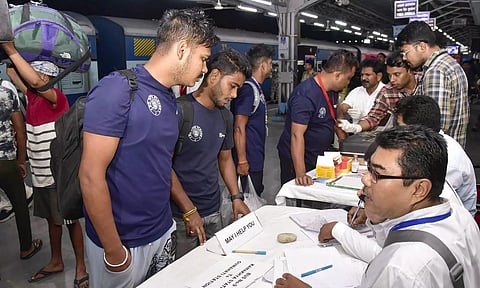 A total of 1,006 people travelled on the relief train, NFR chief public relations officer Sabyasachi De said.

