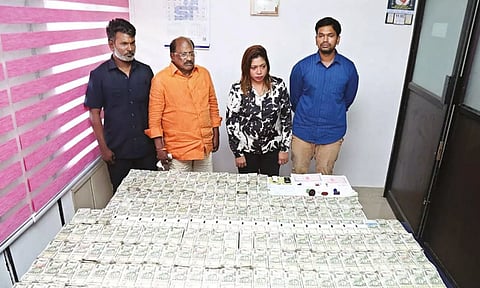 (L-R) Ramu, Rajasekar, Rajitha and Dasarathan