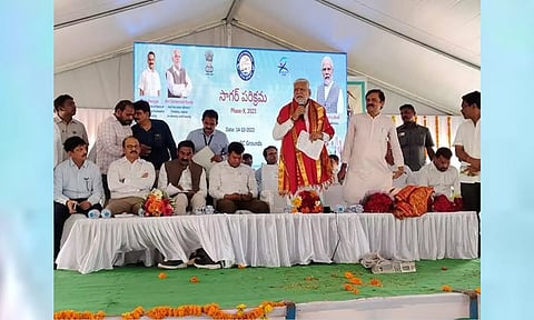 Minister of State for Animal Husbandry, Dairying and Fisheries Parshottam Rupal (Photo/ANI)