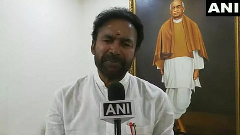 Telangana Bharatiya Janata Party (BJP) president G Kishan Reddy (Photo/ANI)