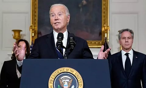 US President Joe Biden (AP)