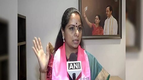 Bharat Rashtra Samithi (BRS) MLC K Kavitha (Photo/ANI)