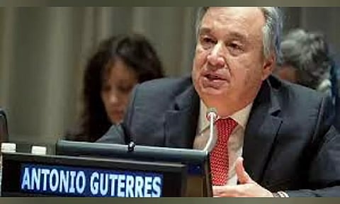 UN Secretary-General Antonio Guterres&nbsp;