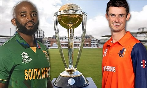 South Africa won the toss and chose to bowl against Netherlands