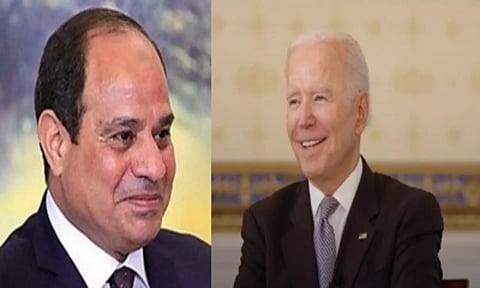 Abdel-Fattah al-Sisi; Joe Biden