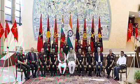 Army Commanders' Conference 2023 concludes today in Delhi (Photo: ANI)