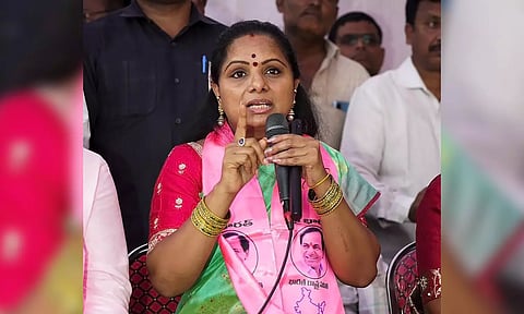 BRS MLC K Kavitha (PTI)