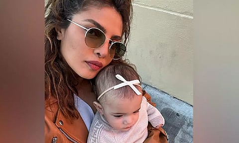 Priyanka Chopra with daughter Malti (Instagram)