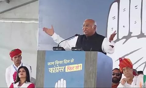 Congress President Mallikarjun Kharge&nbsp;