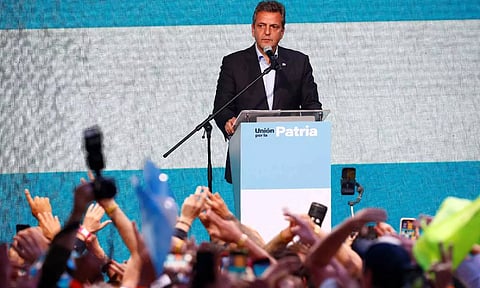Argentina's presidential candidate Sergio Massa (Photo: Reuters)