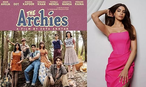 Poster of 'The Archies'; Khushi Kapoor