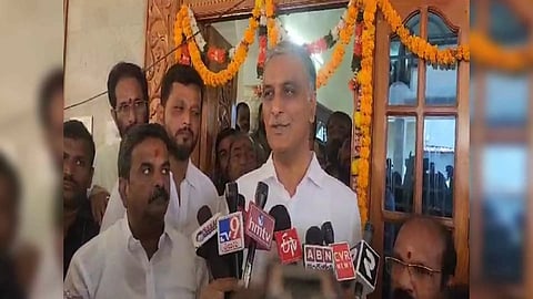 Telangana Finance Minister Harish Rao (Photo/ANI)