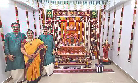 Mylapore Trio in their Sumukham Illam (Hemanathan M)