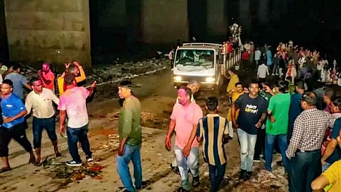 Visual from the spot (Photo/PTI)