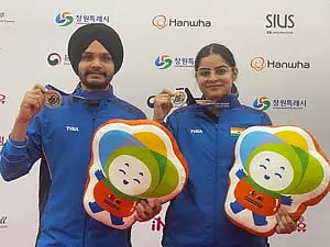 Sarabjot Singh and Surbhi Rao&nbsp;