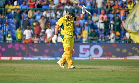 Maxwell, Warner hit tons as Australia put on a mammoth 399-8 against Netherlands