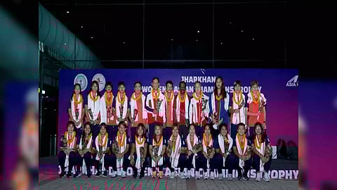 Thailand women’s hockey team (Photo: Hockey India/ Twitter)