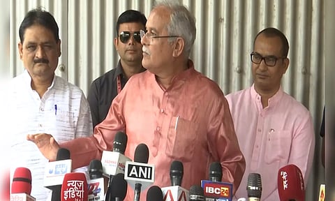 Chhattisgarh Chief Minister Bhupesh Baghel. (Photo: ANI)