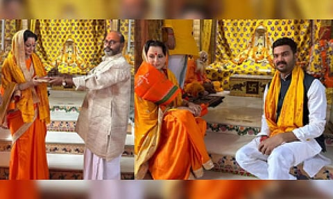 Kangana visits Ram Mandir in Ayodhya
