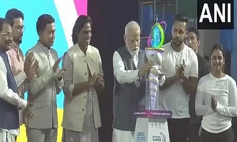PM Modi inaugurates 37th National Games in Goa