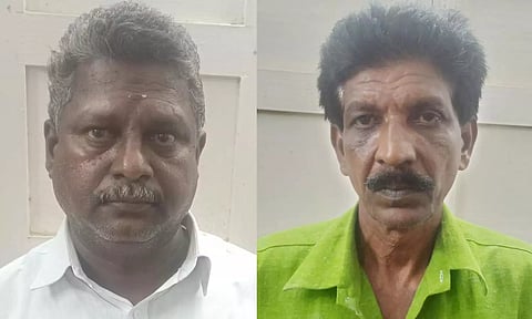 Mujrugaiyyan (left) and Ramesh