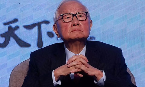 Morris Chang, the founder of the Taiwan Semiconductor Manufacturing Company (Photo: Reuters)