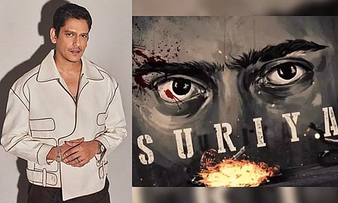 Vijay Varma; Screengrab from 'Suriya 43' announcement video.