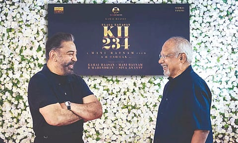 Kamal Haasan and Mani Ratnam