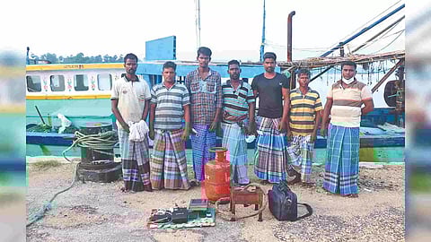 One batch of fishermen from Rameswaram arrested by Sri Lankan Navy on Sunday