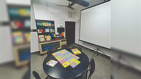 At Beyond Books centre in Adyar