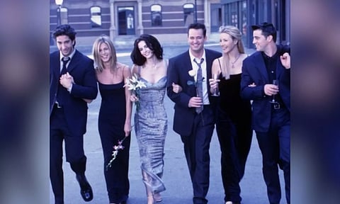 Ensemble cast of 'Friends'