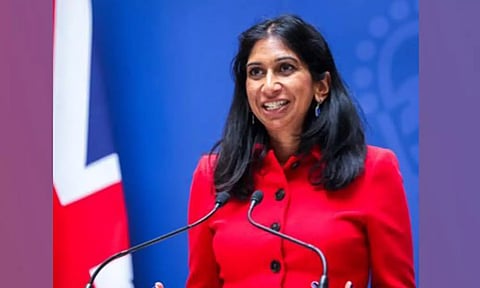 UK Home Secretary Suella Braverman. (Photo: X/@SuellaBraverman)