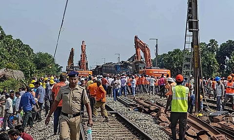 Visuals from the spot (PTI)