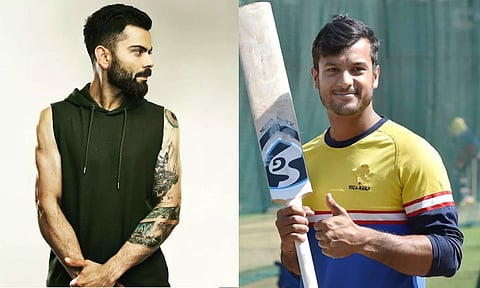 Virat Kohli; Mayank Agarwal