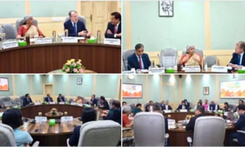 Sitharaman meets US-India strategic partnership forum delegation